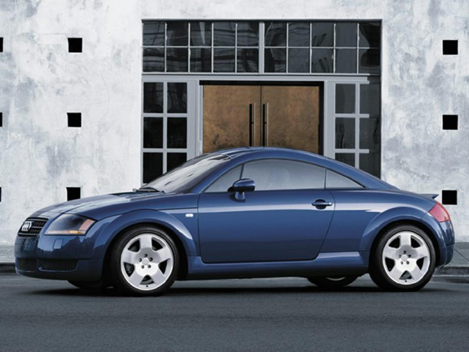 2003 Blue /BLACK Audi TT Coupe Quattro (TRUWT28N231) with an 1.8L L4 DOHC 20V TURBO engine, 6-Speed Manual Overdrive transmission, located at 6855 Stone Dr, Las Vegas, NV, 89110, (832) 726-6080, 36.171677, -115.022240 - THIS NEAT CAR - Photo #0